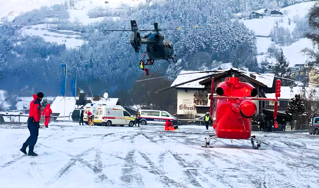 Eilmeldung - Gondel in österreichischem Skigebiet abgestürzt! Es gibt schwer Verletzte, Retter vor Ort!