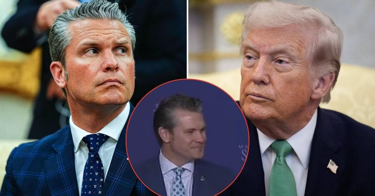 Trump Singles Out Pete Hegseth Over Iran — Critics Cry 'Thrown Under the Bus'
