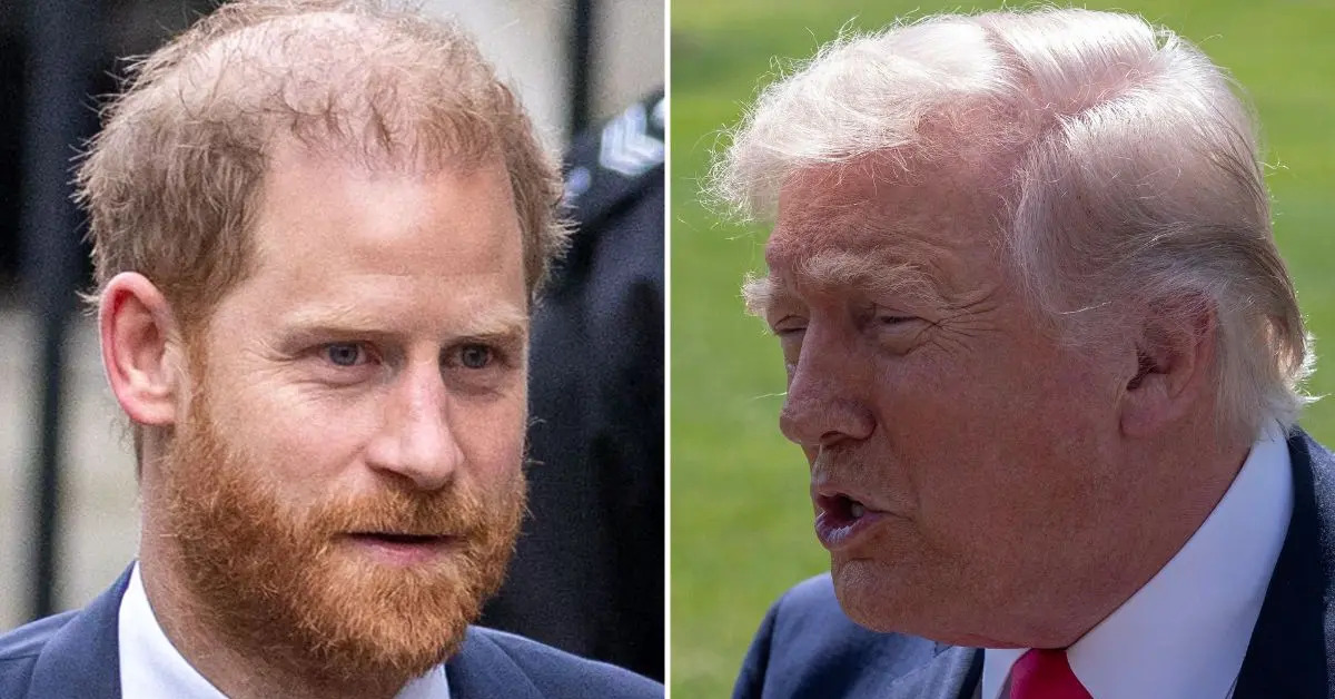 Trump Blasts Prince Harry After Ukraine Plea — Says He 'Speaks More for the U.K.' Than the Duke