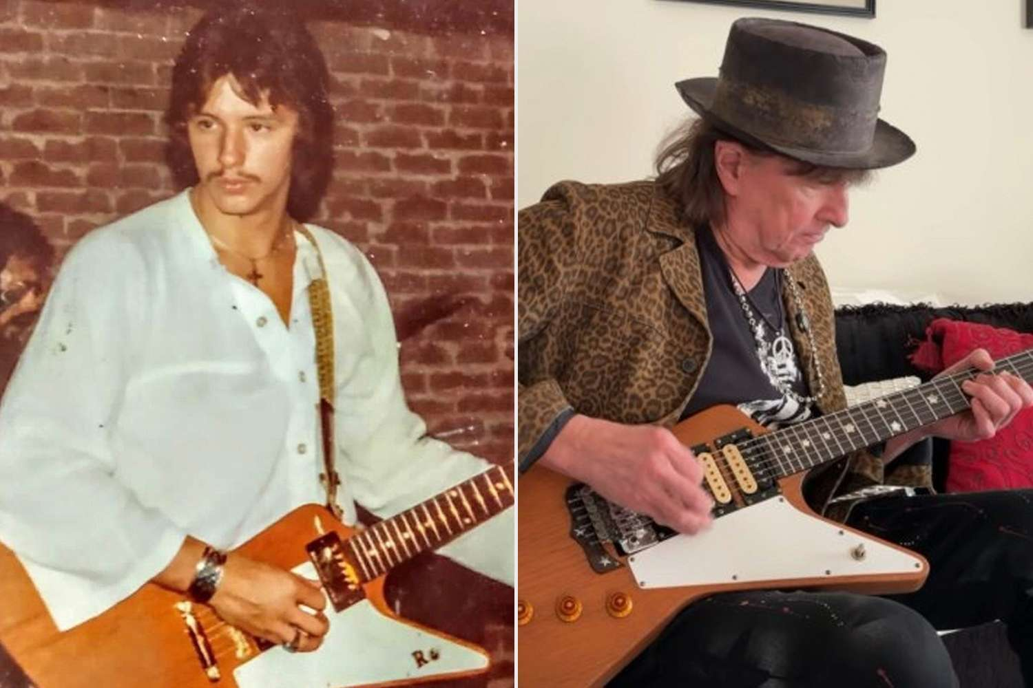 Richie Sambora Reunited with Teenage Gibson Explorer Stolen 41 Years Ago