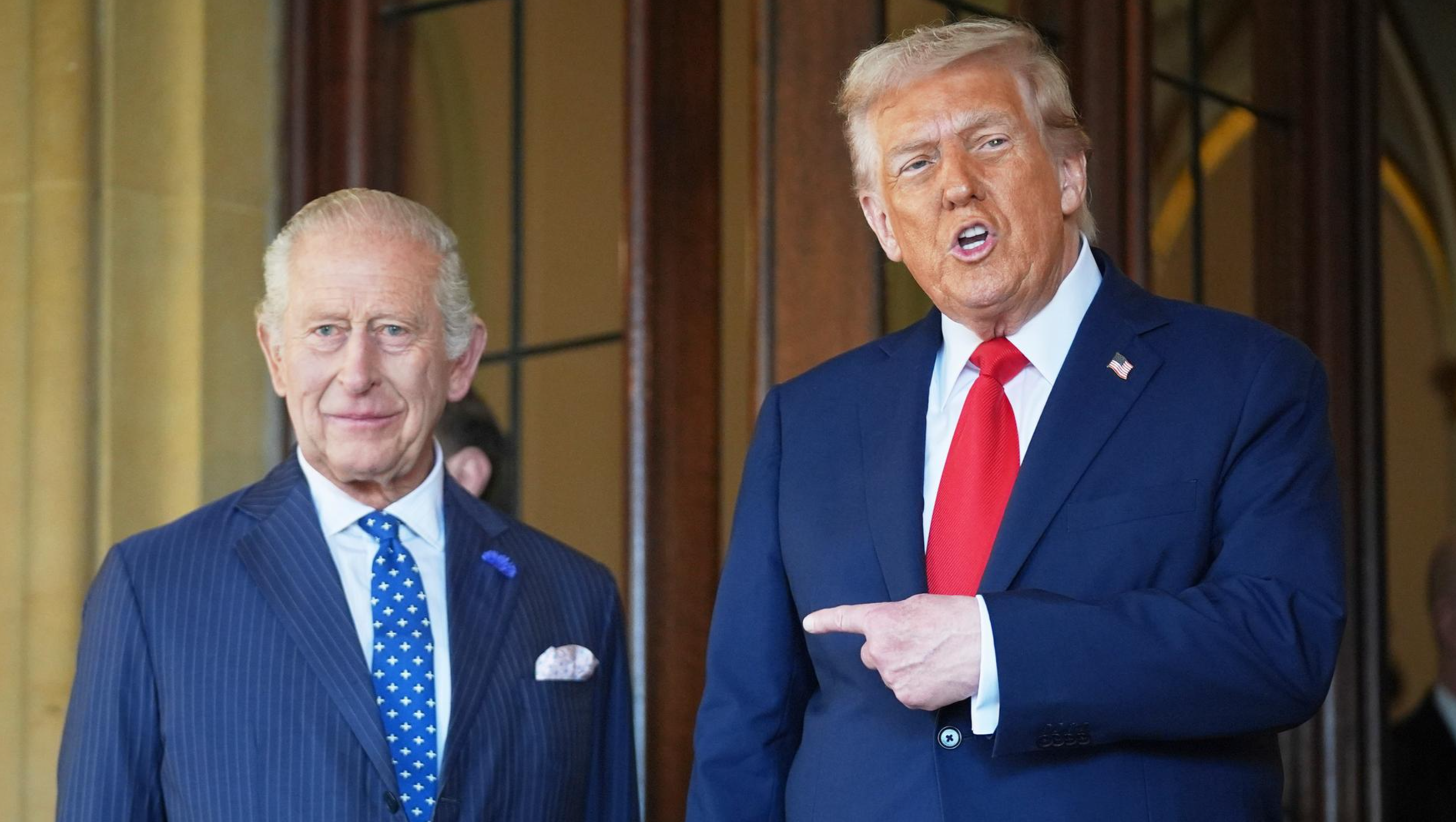 Trump Claims He's Related to King Charles — Now He Dreams of Buckingham Palace!