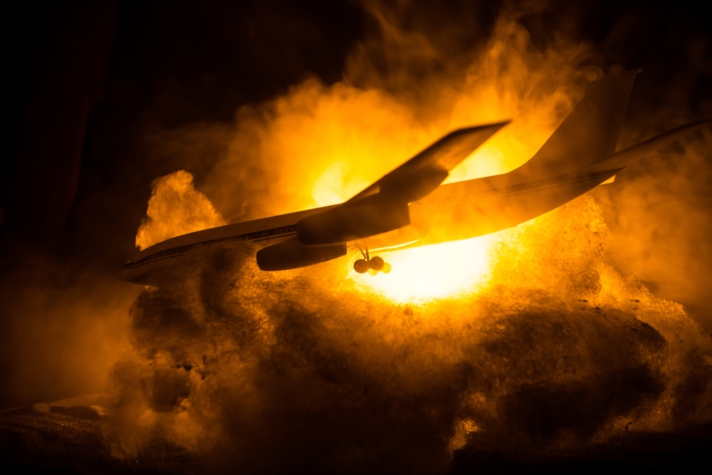 Flugzeugabsturz über Deutschland! Notarzt kann nichts mehr für die Opfer tun